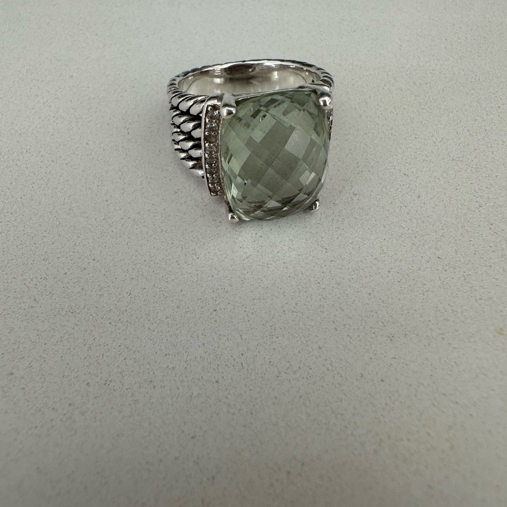 David Yurman Prasiolite Wheaton Ring